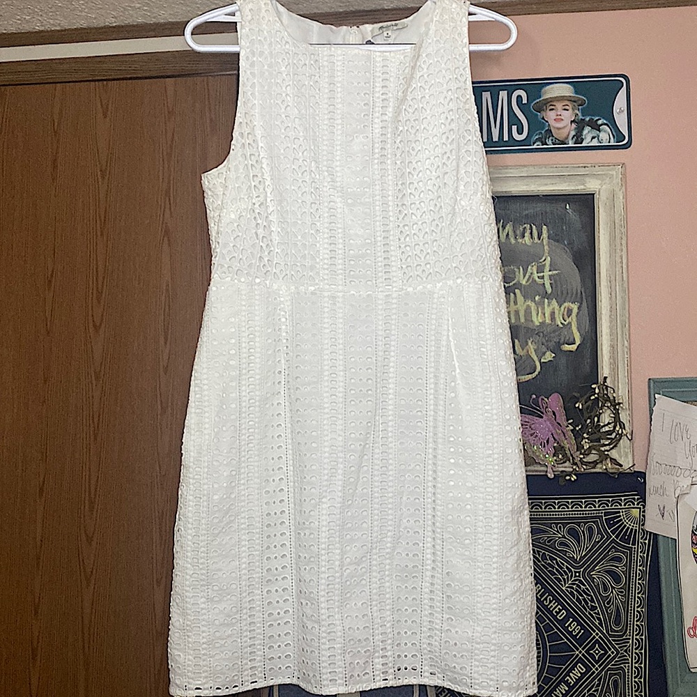 NWOT MADEWELL DRESS SIZE 8 - Picture 1 of 6